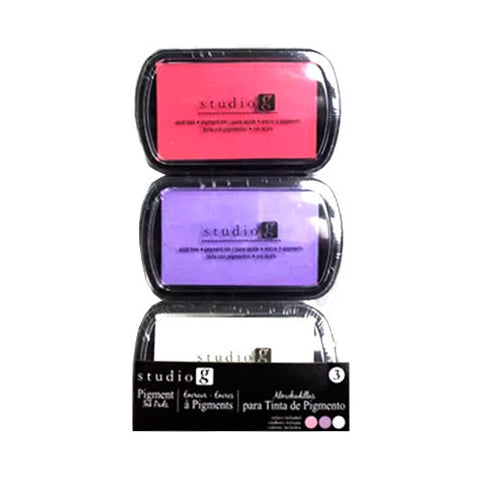Ink Pad Raspberry // Pigment Ink Pad Aladine Izink hot Pink 