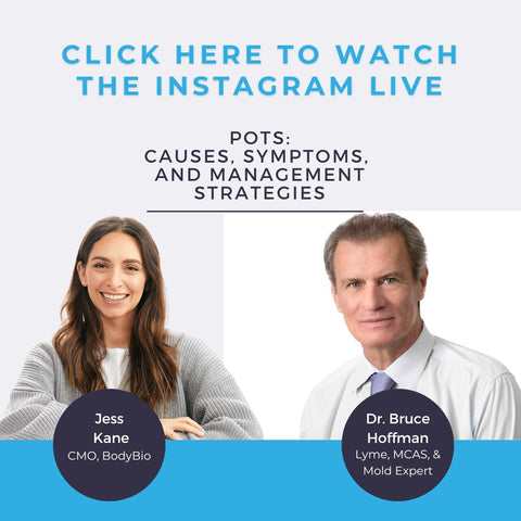 Click to hear insta live with BodyBio CMO and Dr. Hoffman