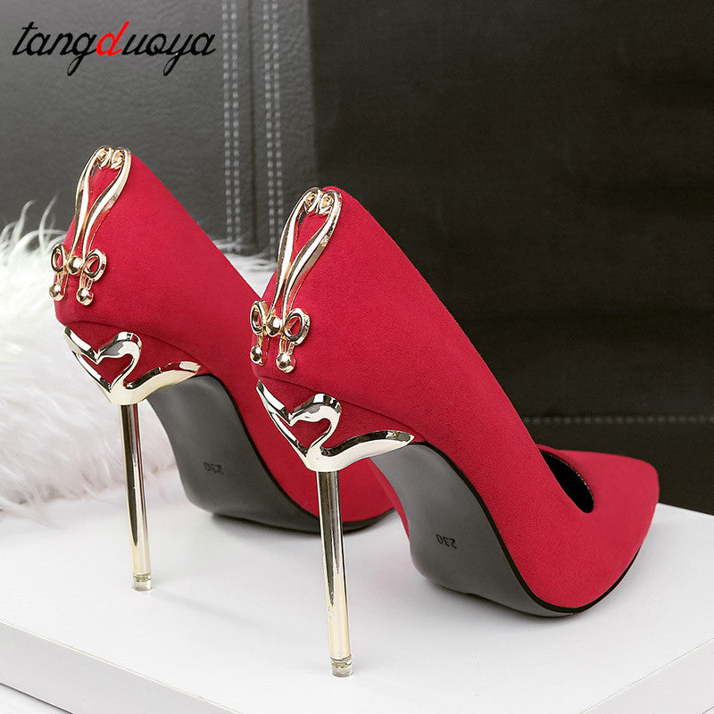 red high heels cheap