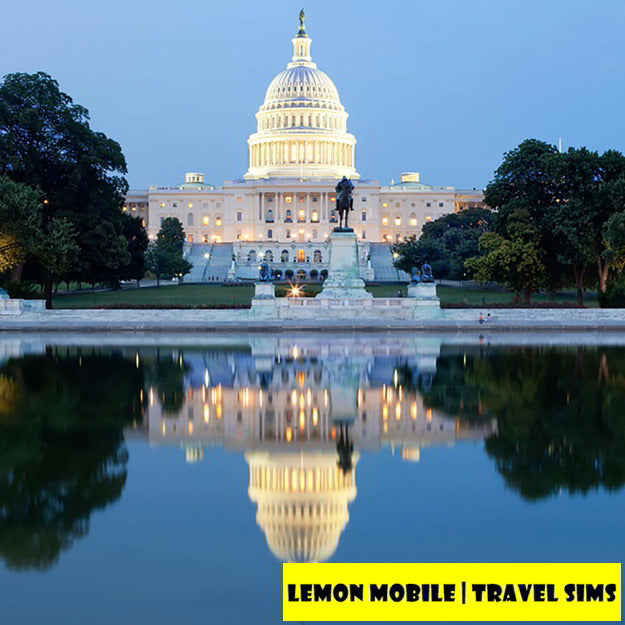 7 15 Days Usa Canada Travel Sim Card Unlimited Data Data Plan A B Lemon Mobile