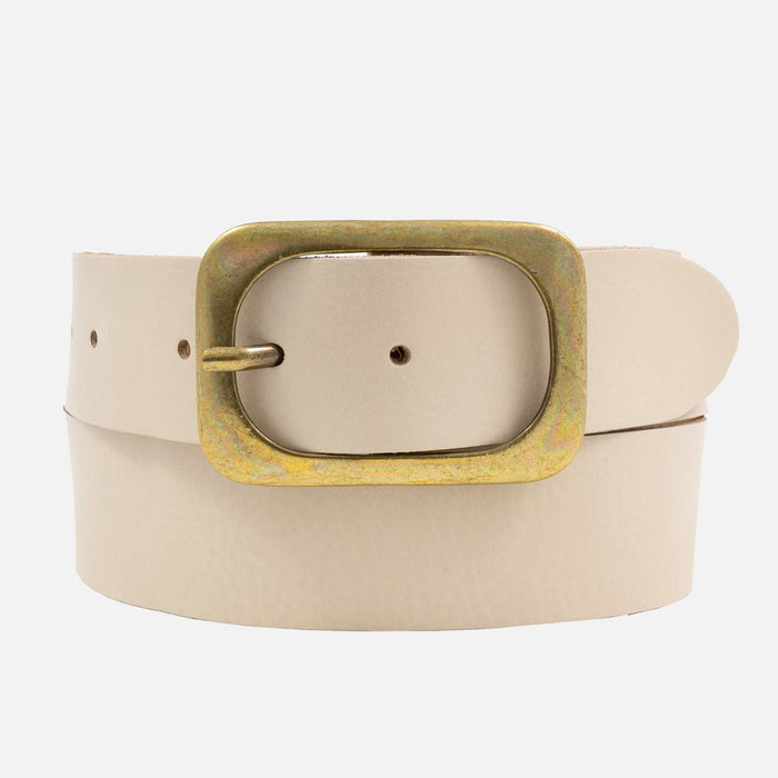 Pip  Black Vintage Round Buckle Leather Belt – Vanilla Fringe Boutique