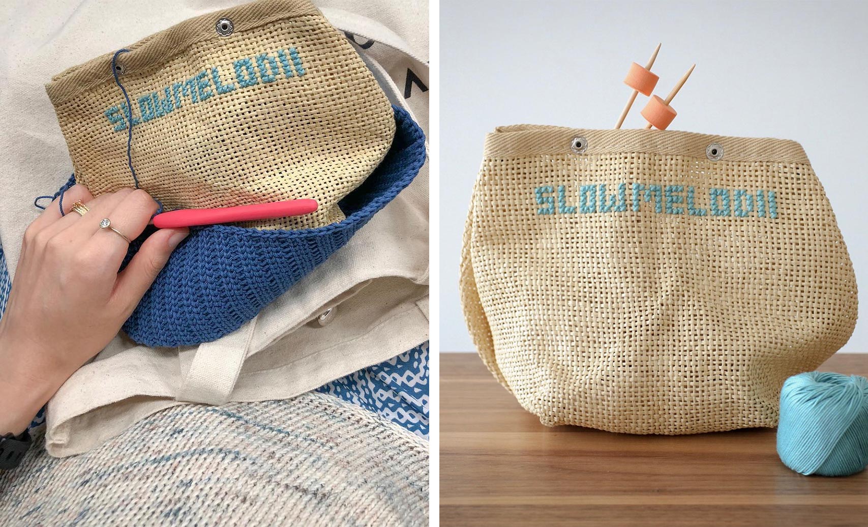 Cross-Stitch Your Mesh Bag – Cocoknits