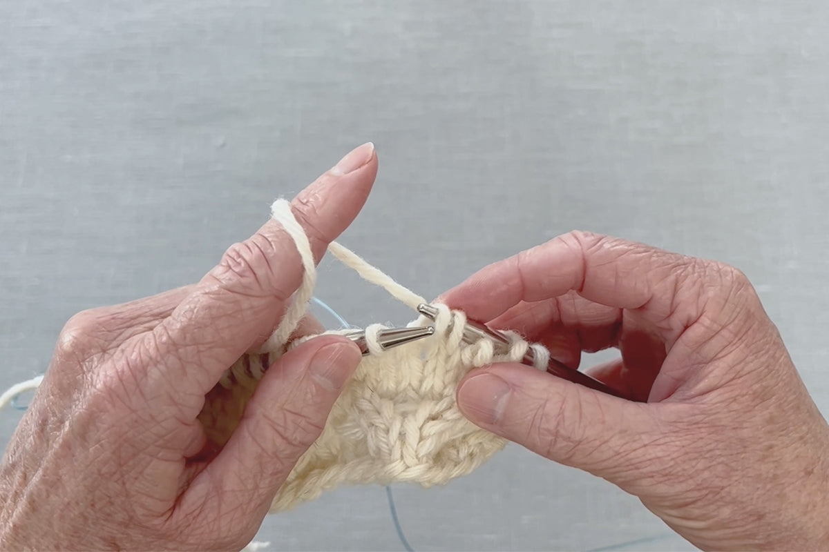 Knit Faster: How to Cable without a Cable Needle