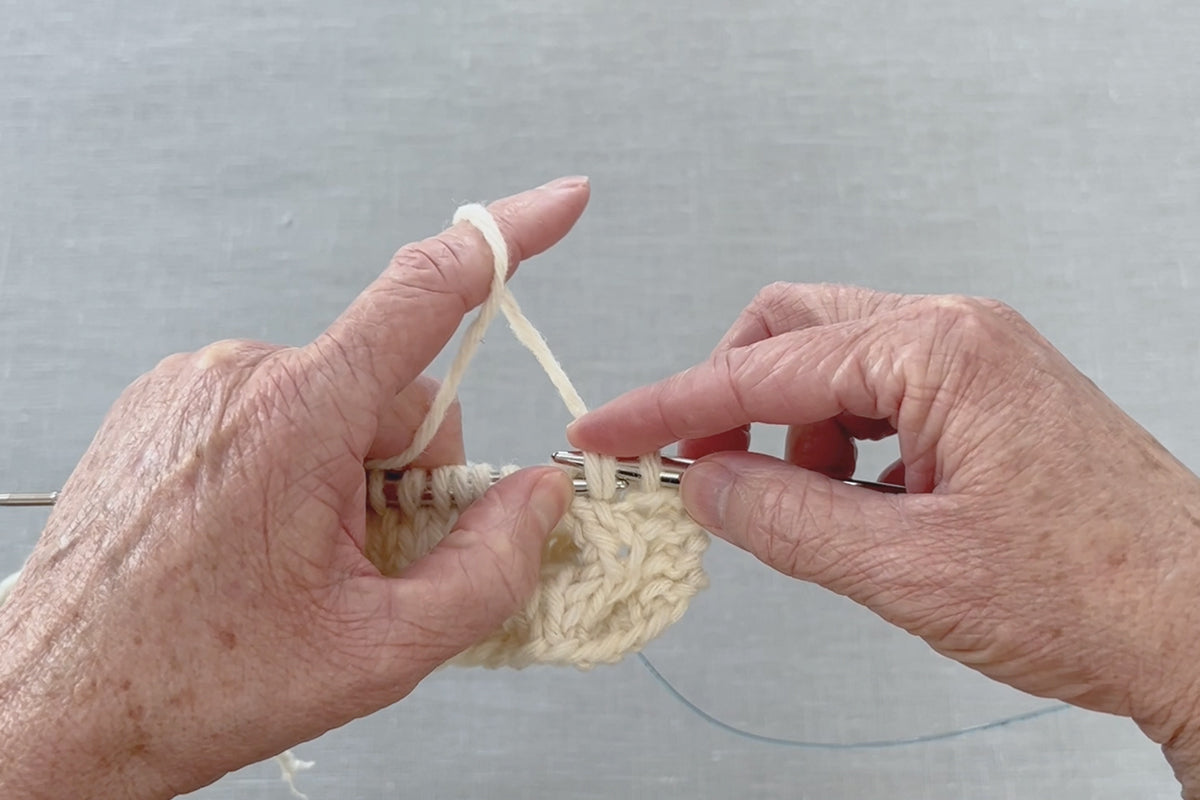 How to Knit Cables Without a Cable Needle - Knitosophy Designs