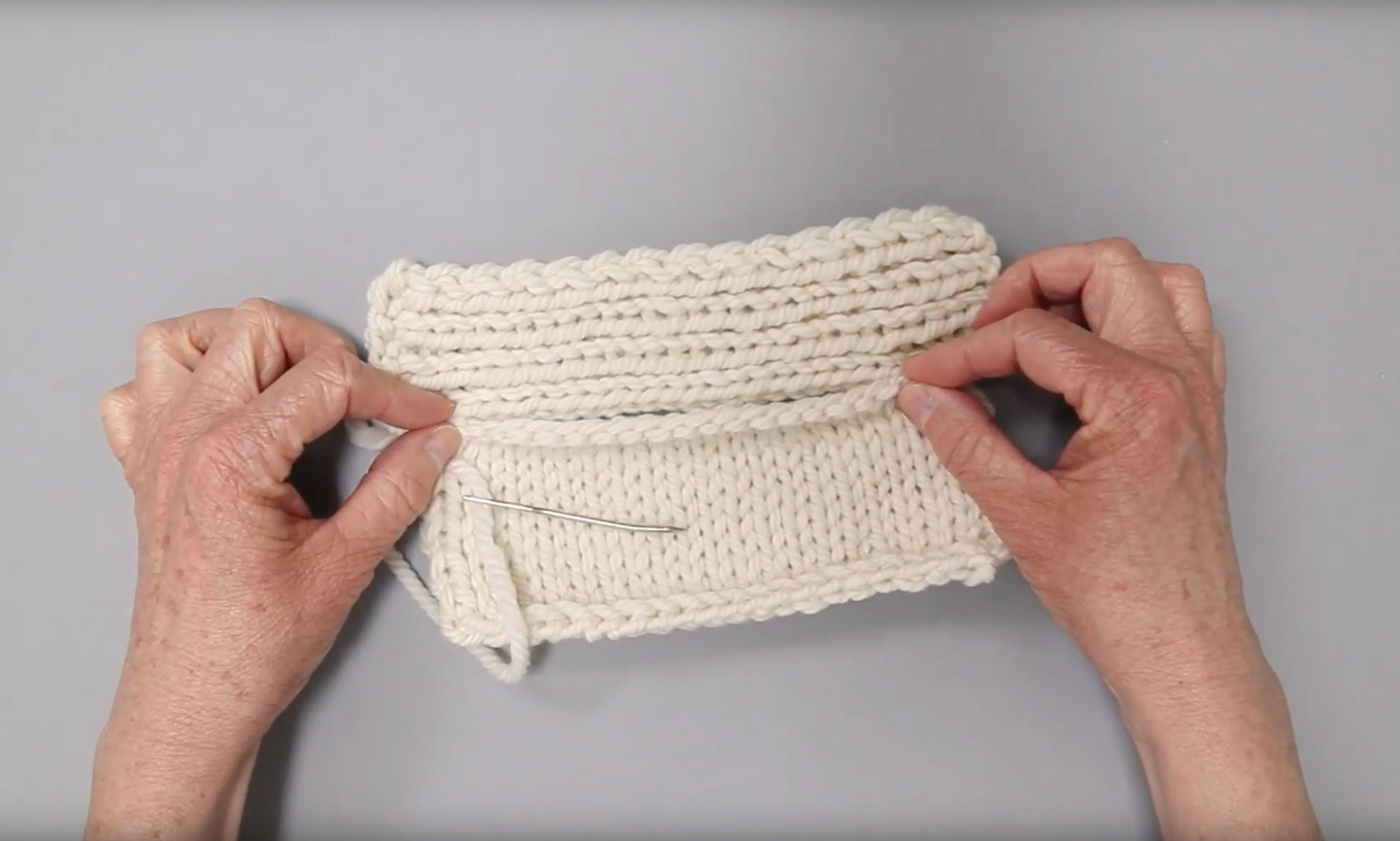 How to Join a Vertical to Horizontal Seam - Cocoknits