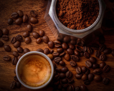 After each drink, we have the coffee grounds to account for. Picture credit: Janko Ferlic on Unsplash