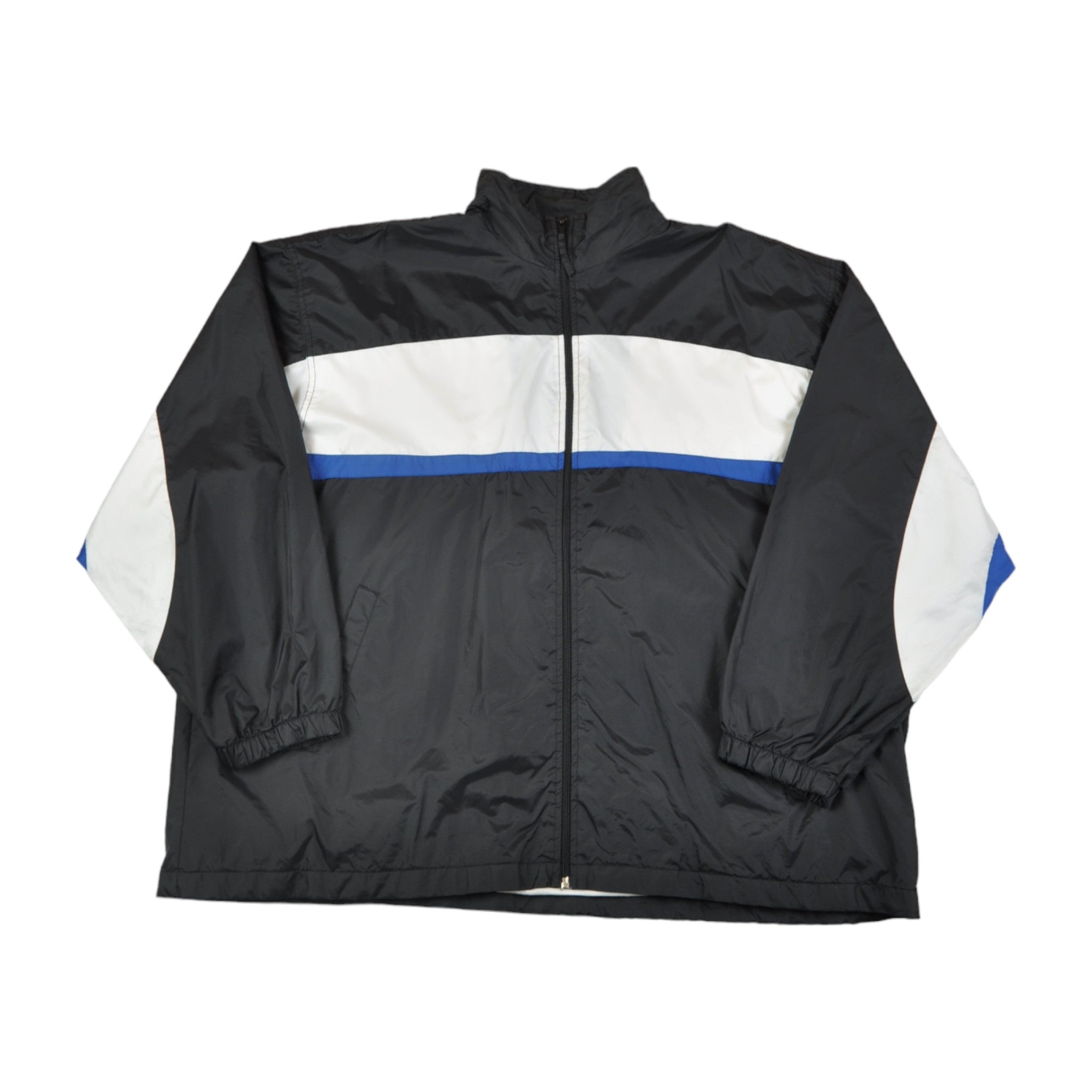 image of Vintage Windbreaker Jacket Block Colour XXL