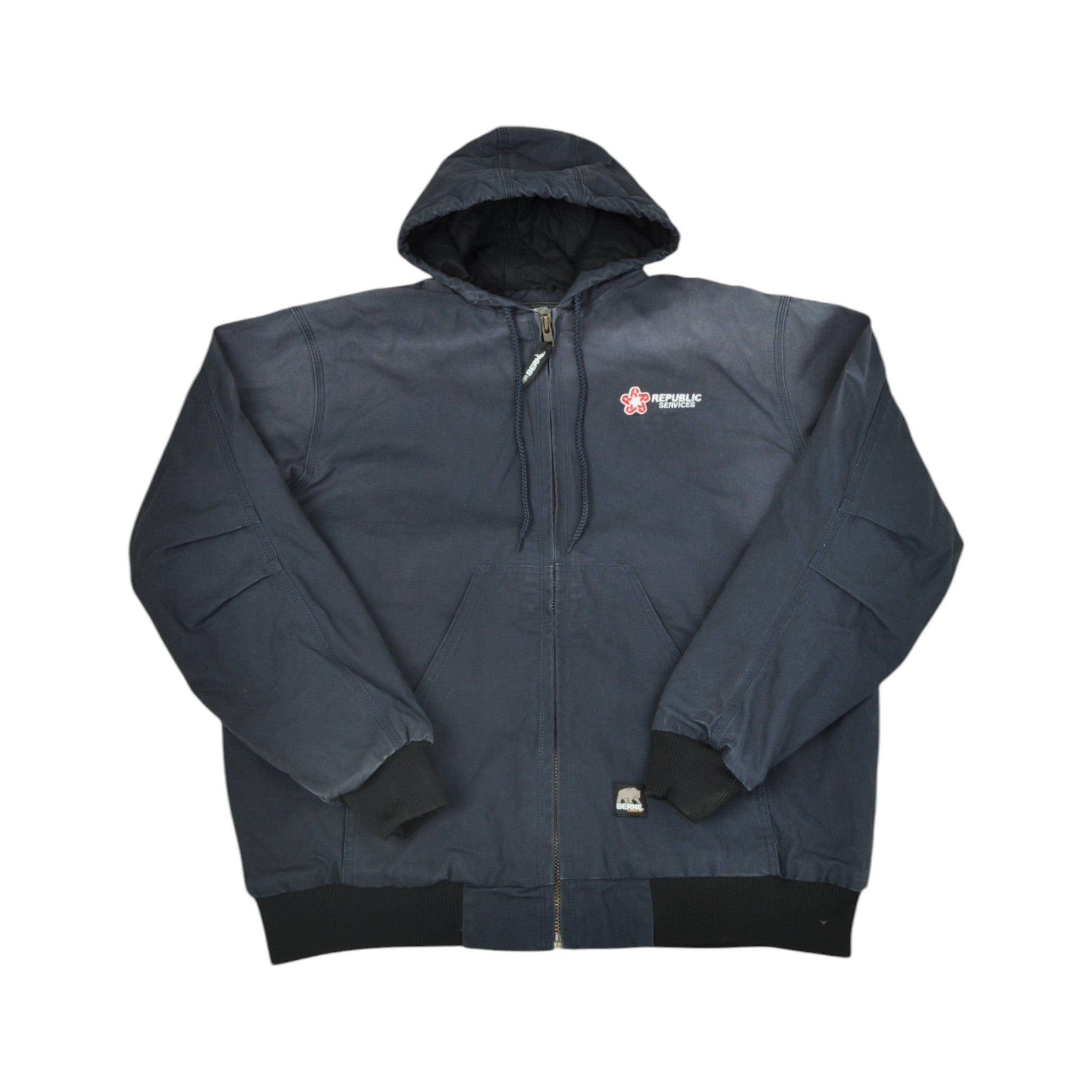 image of Vintage Berne Workwear Active Jacket Navy XL
