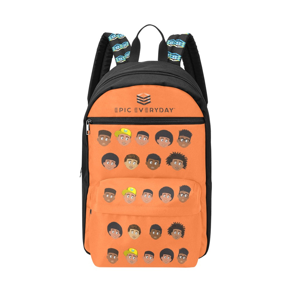 EPIC Everyday School, Travel Backpack African American Boy Characters