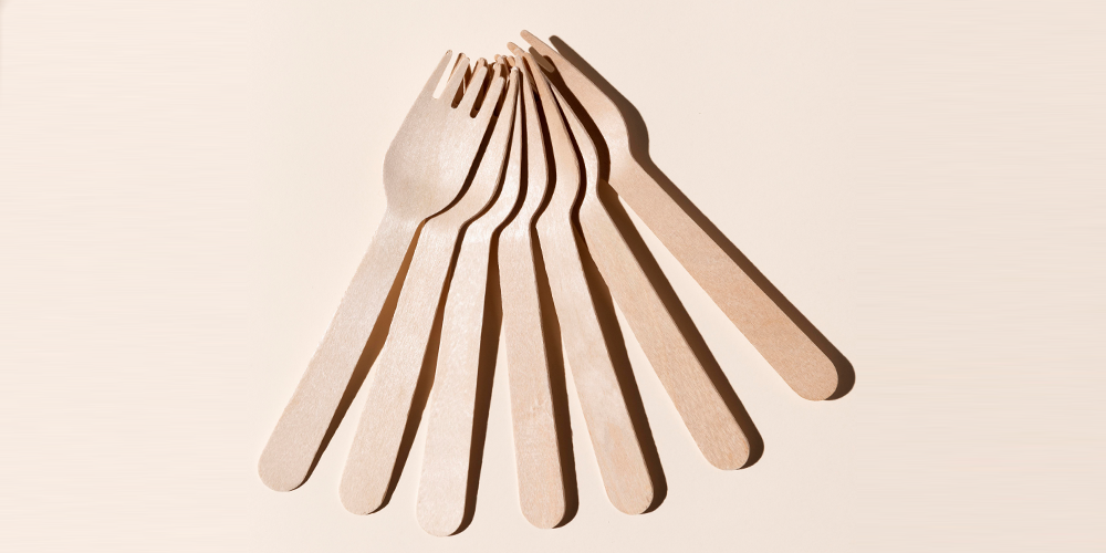 wooden forks