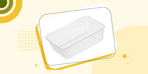 disposable plastic containers
