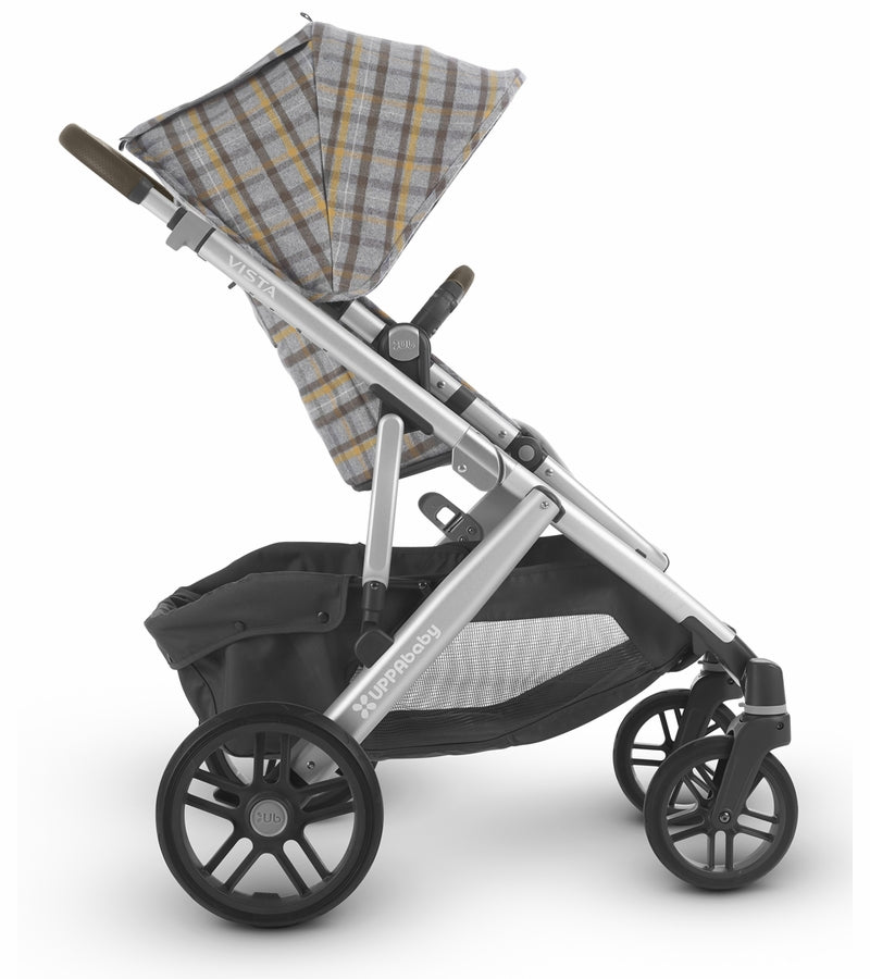 vista stroller with leather