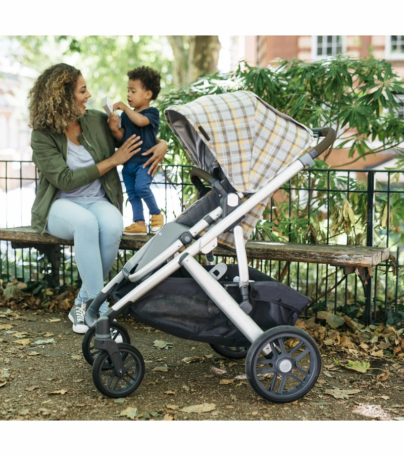 vista stroller with leather