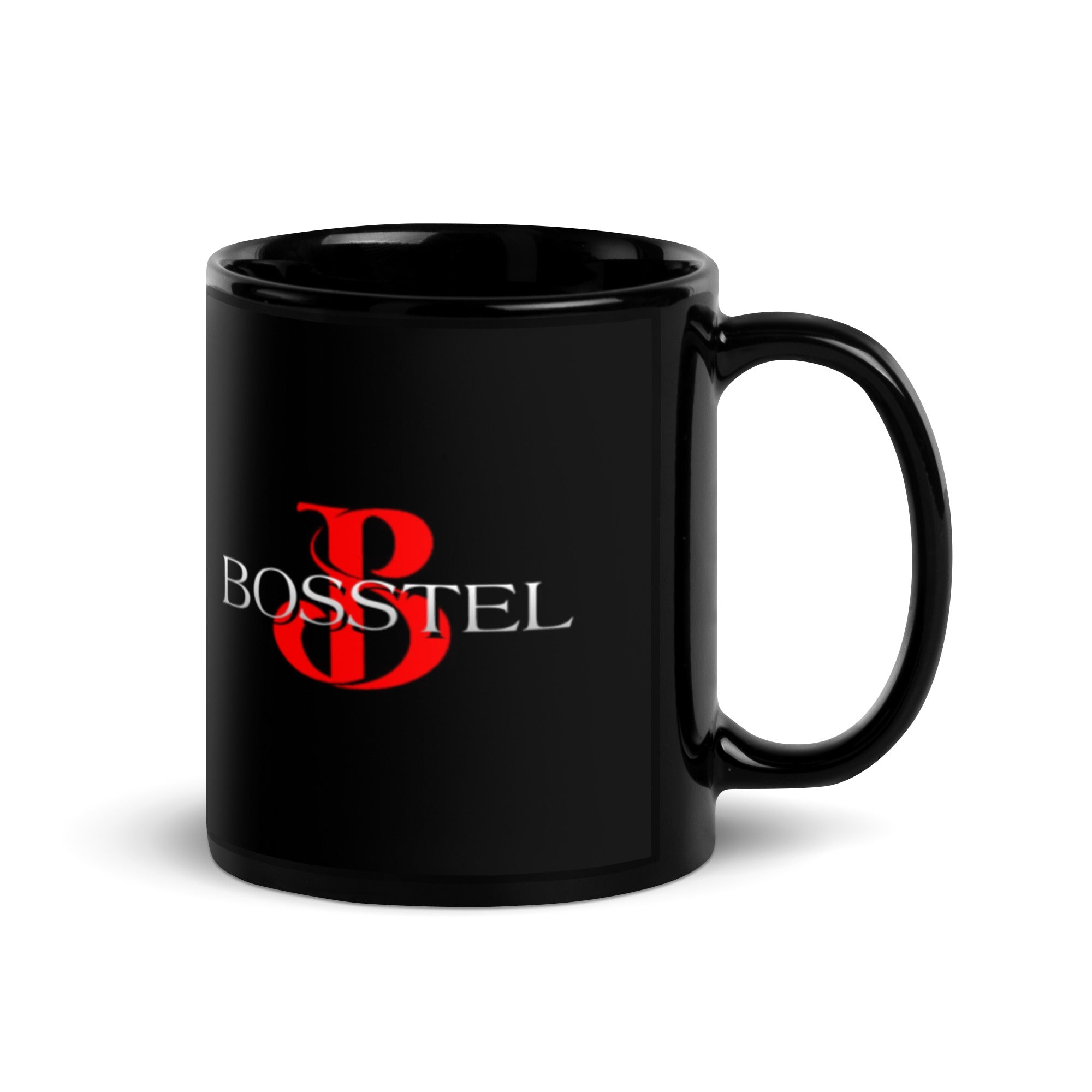 Bosstel Black Glossy Mug - Fanatical Merch product image