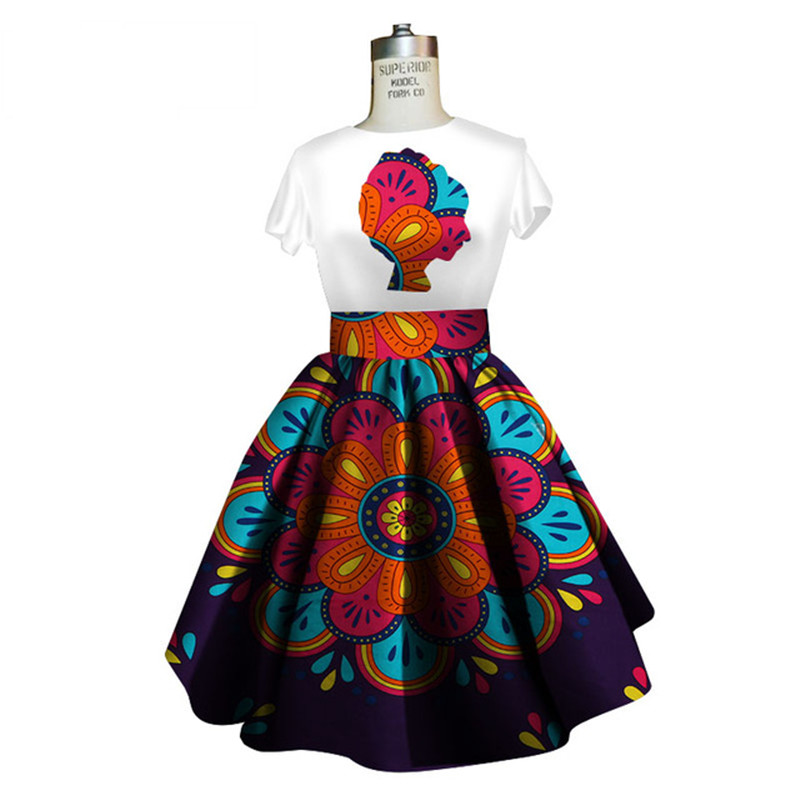 kitenge shirt dress