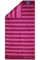 Joop! Handtuch Serie Stripes 1610/30 Cassis Spitzenqualität