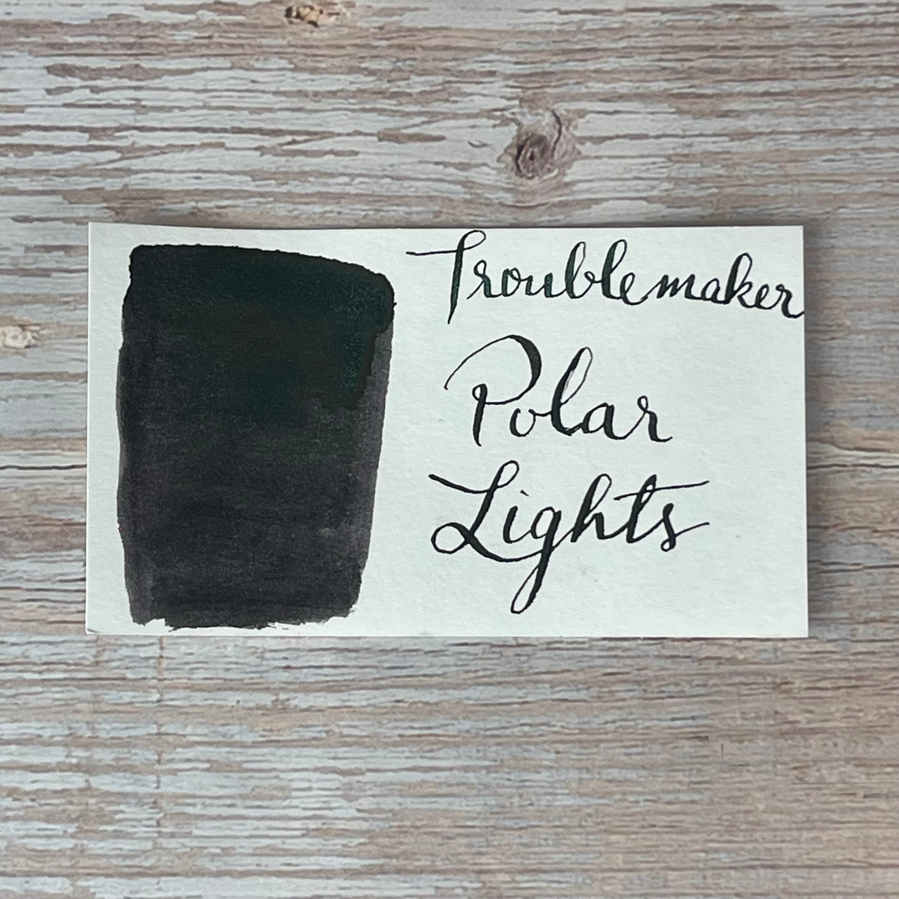 Troublemaker Polar Lights - 60ml Bottled Ink