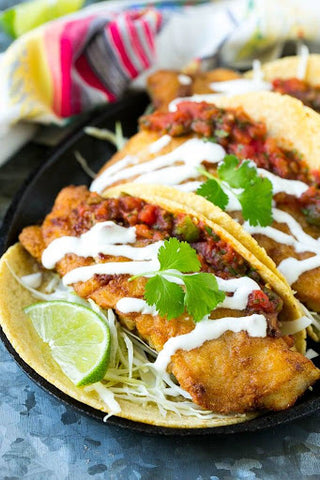 Tacos estilo Baja 
