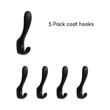 Load image into Gallery viewer, SARIHOSY Wall Hook Matte Black Wall Hook Clothes Hook Towel Hook Coat Rack for Multifunctional Hook Bathroom Accessories