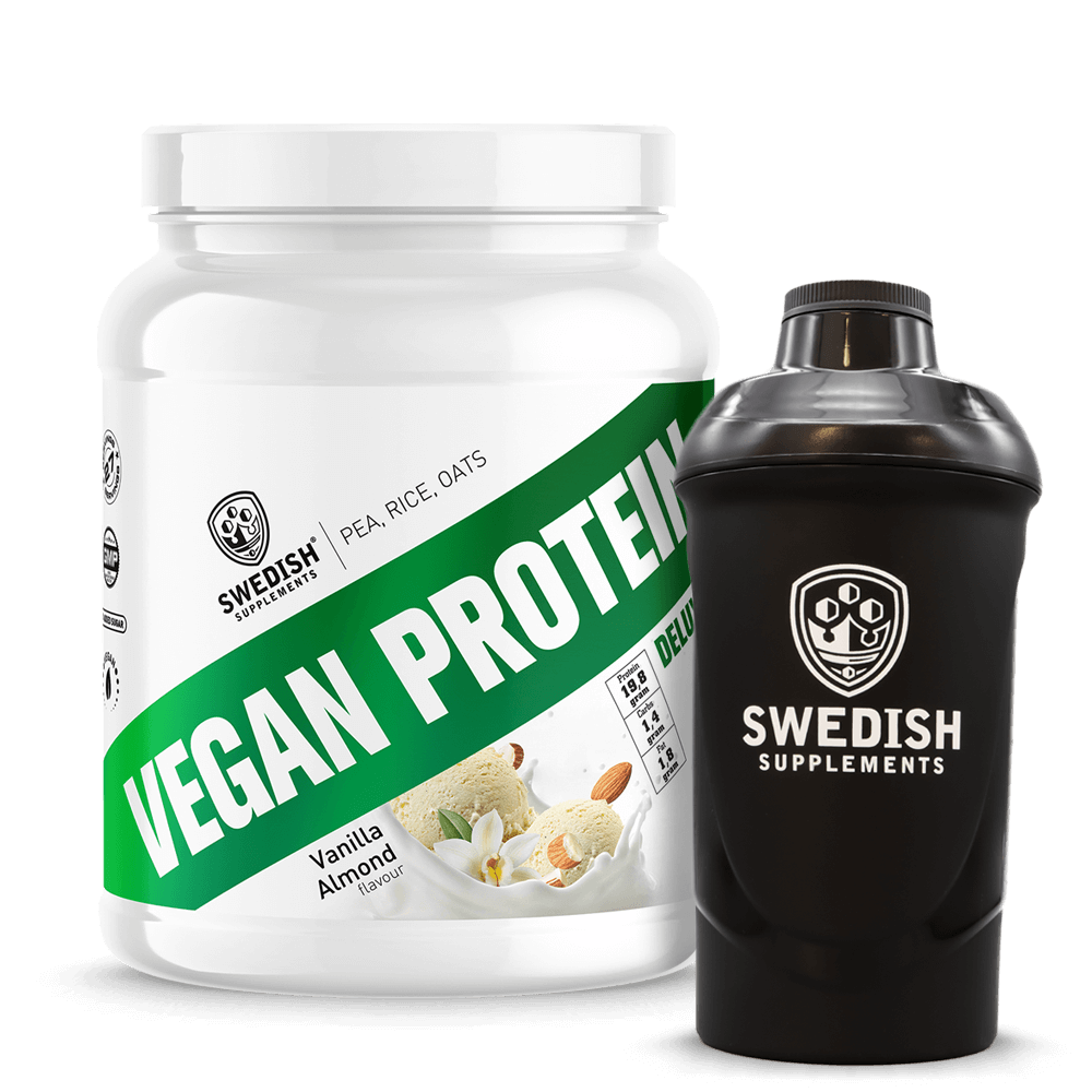 Vegan Protein Deluxe Almond 750g.