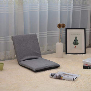 Lataw Portable Floor Chair Adjustable 6 Position Memory Folding Sofa