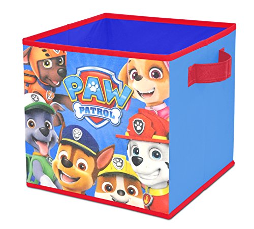 paw patrol wooden toy box