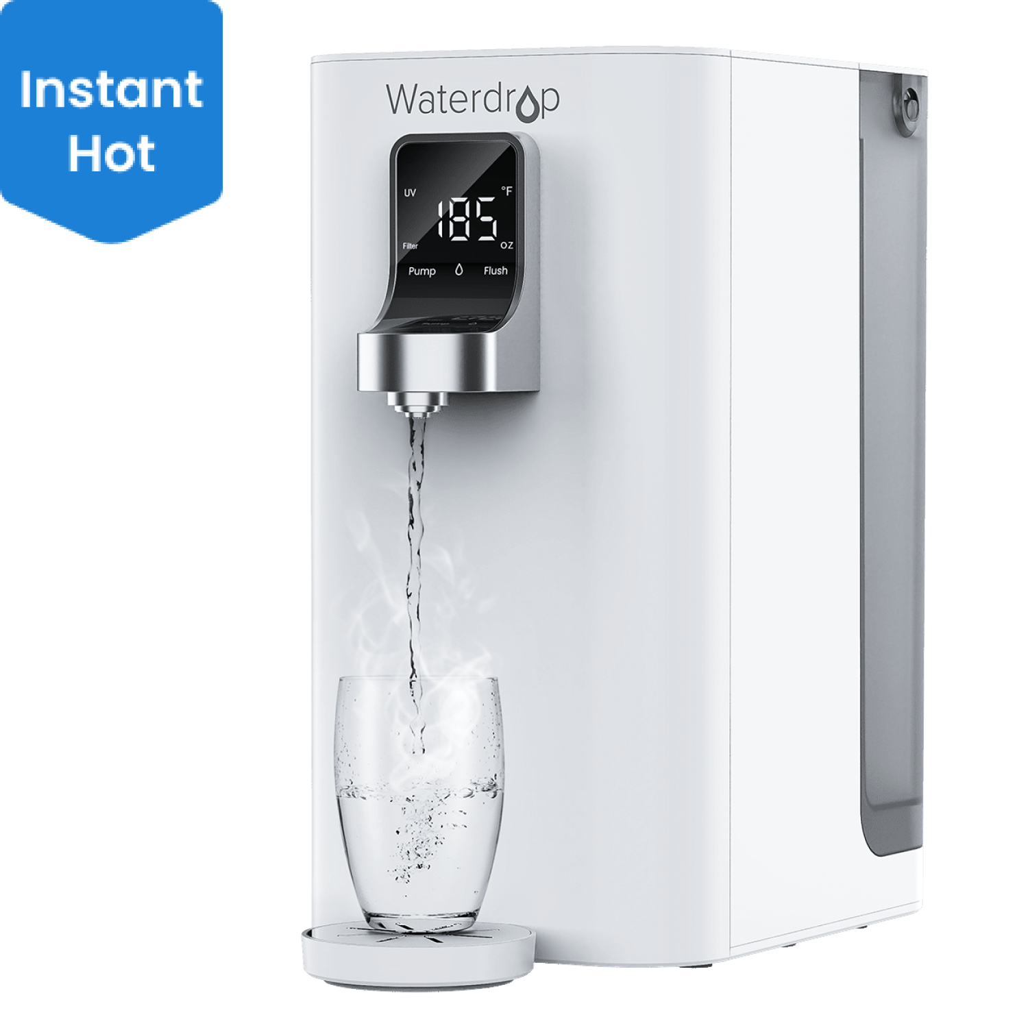 Waterdrop G3 Reverse Osmosis System, NSF Certified, Tankless RO Water  Filter System, Under Sink RO System, TDS Reduction, 400 GPD, UL Listed  Power, FCC Listed, USA Tech 