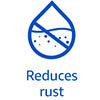 reduces rust