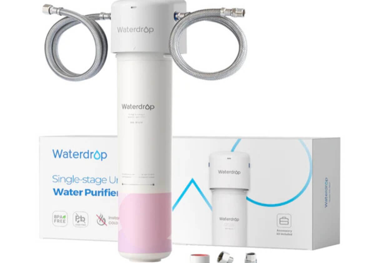 Waterdrop Skin Care Water Softener System