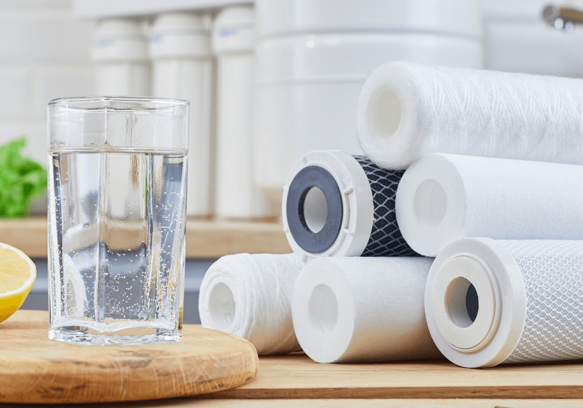 clean water and water filter units