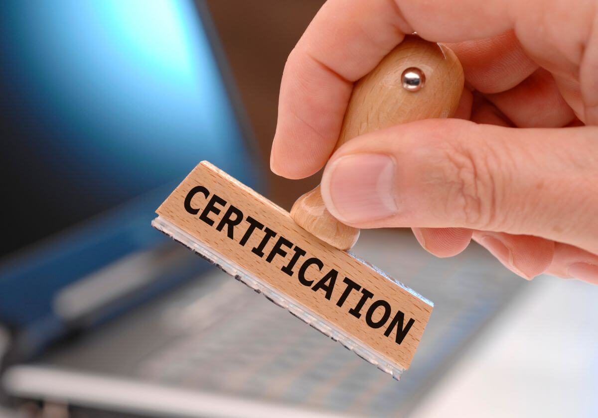 certification