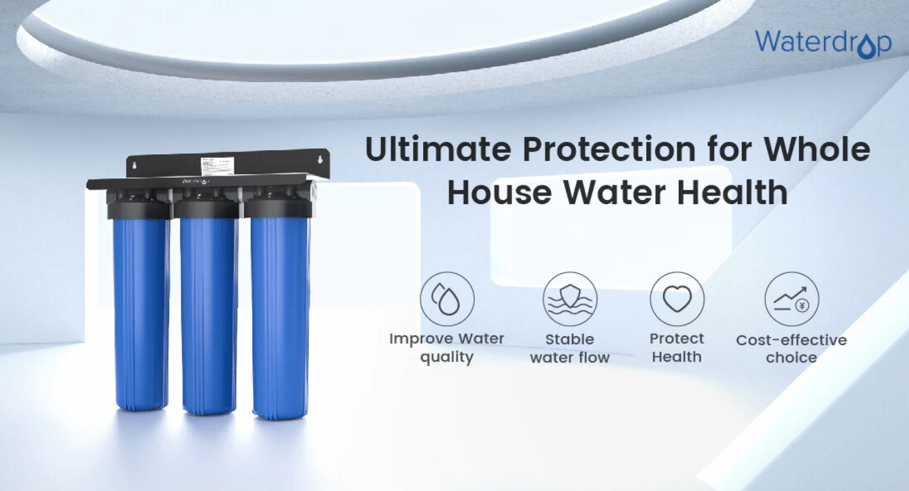 Waterdrop whole house water filter
