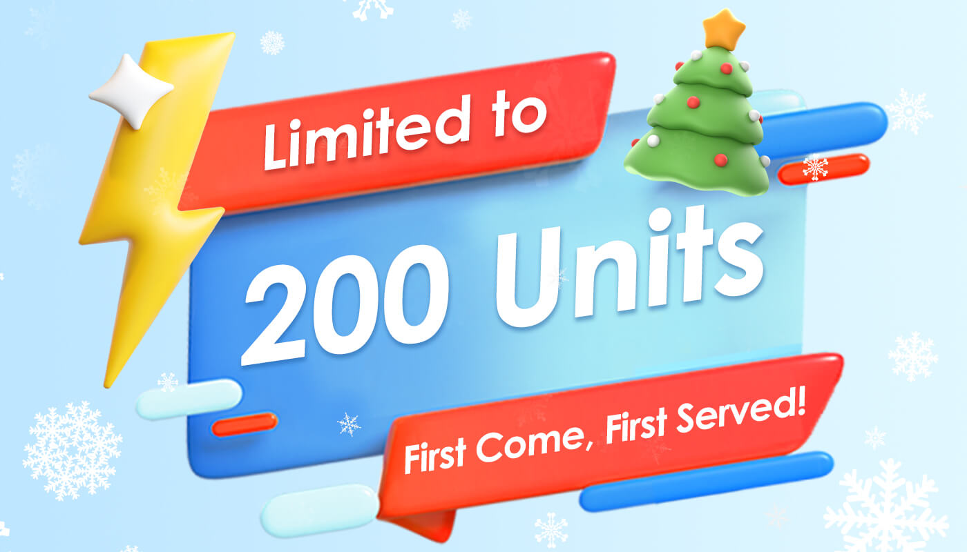 200 units limited