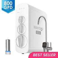 800 GPD Tankless RO System with UV Sterilizing Light - Waterdrop G3P800