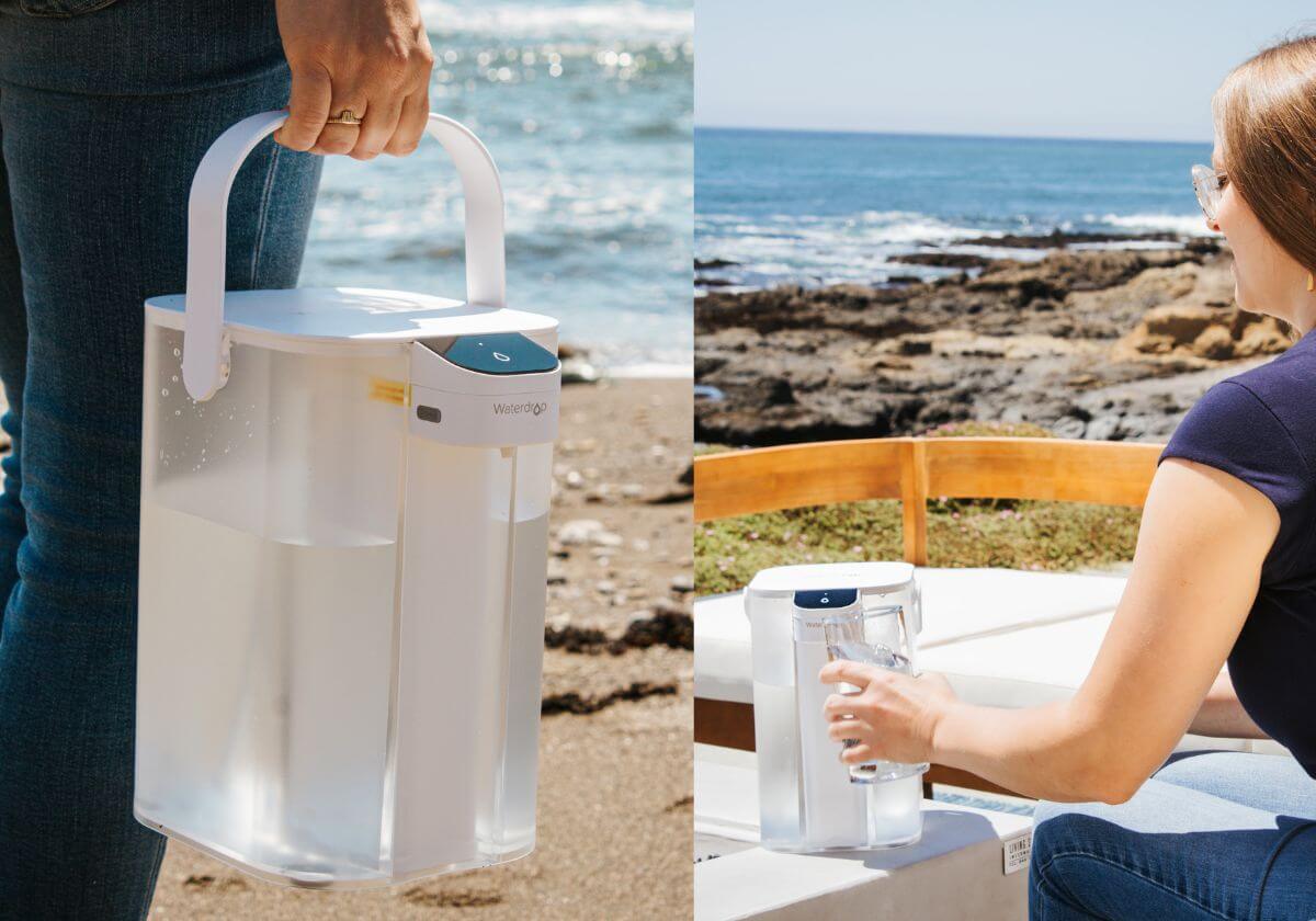 waterdrop electric water filter pitcher
