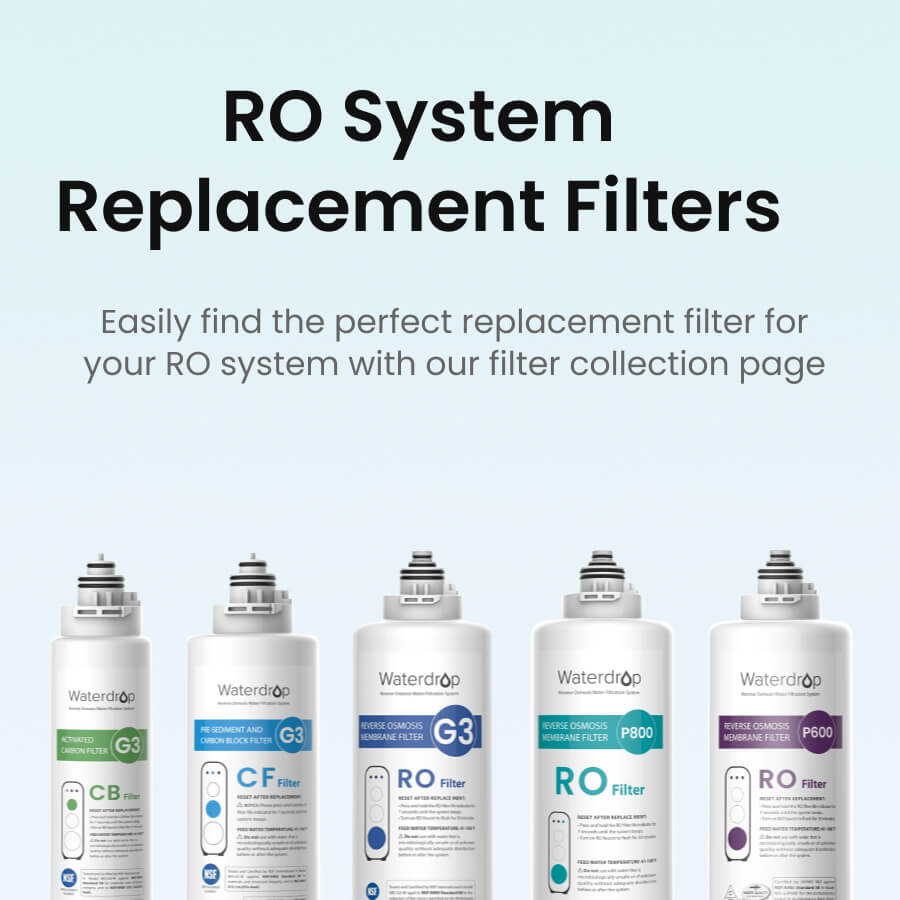 Waterdrop MNR35 Remineralization Water Filter Cartridge for Reverse Osmosis  System G3, G2P600, D6, G2 B-WD-MNR35 - The Home Depot