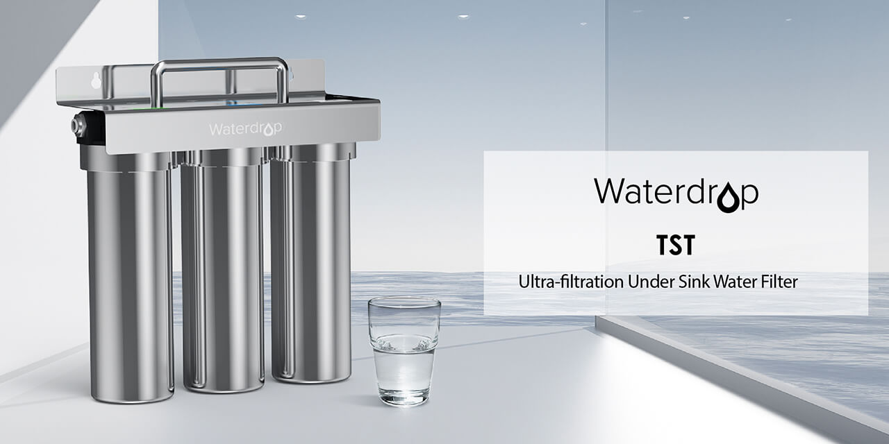 Under Sink Ultrafiltration Stainless Steel Water Filter System - Waterdrop  TST-UF