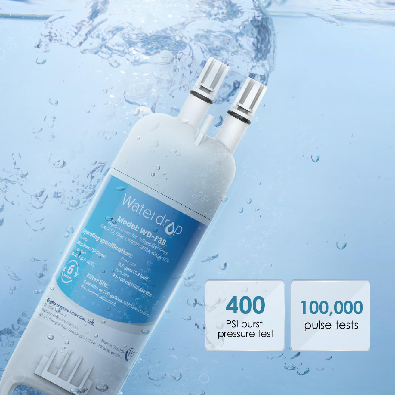 Refrigerator water filter AWP963/37