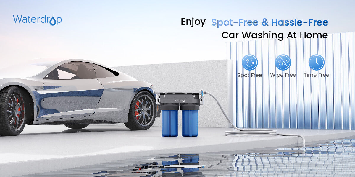 Waterdrop Spotless Car Wash System with Resin, Deionized Water System