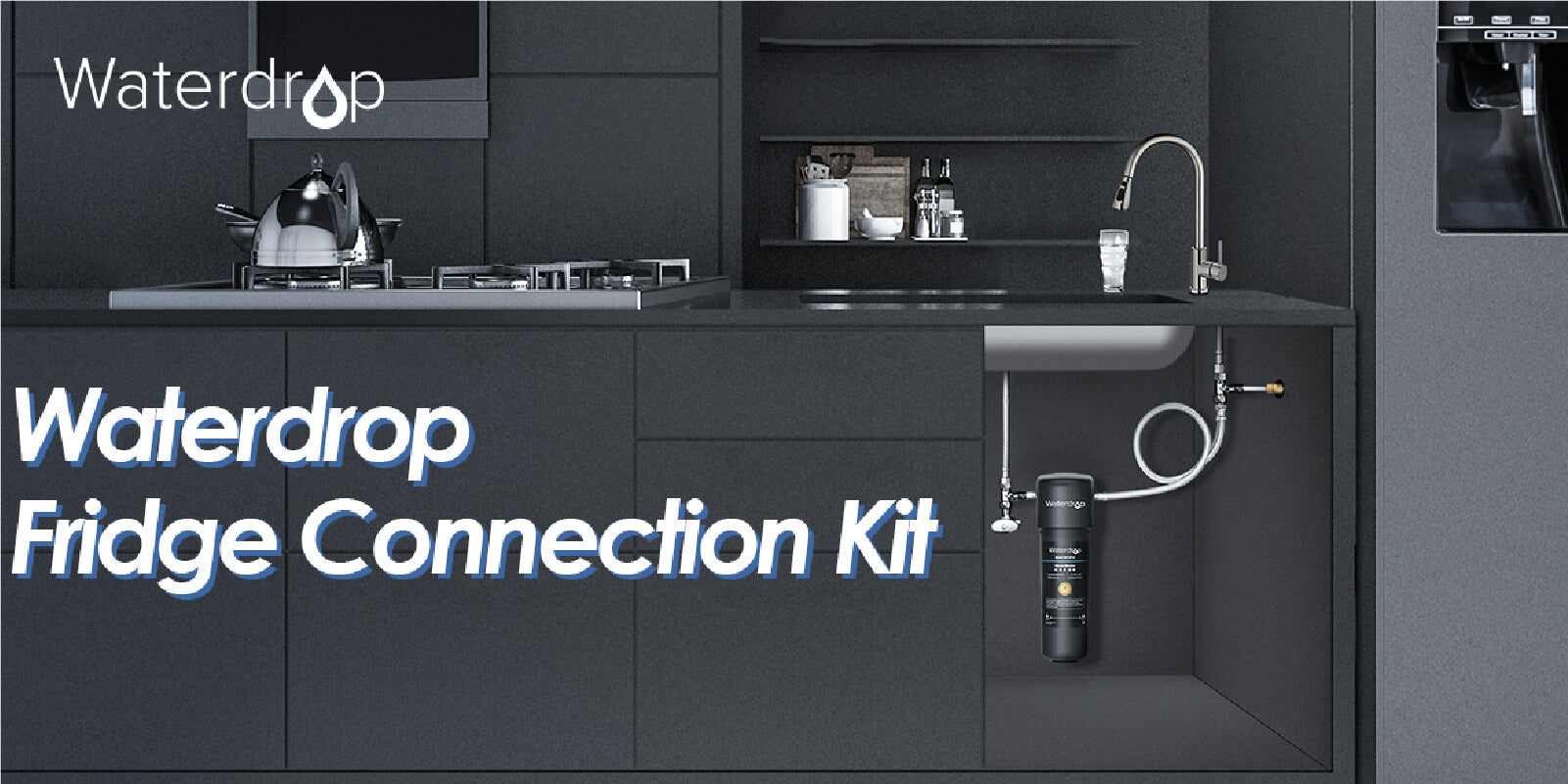 Waterdrop Water Line Connection Kit WD-KITA