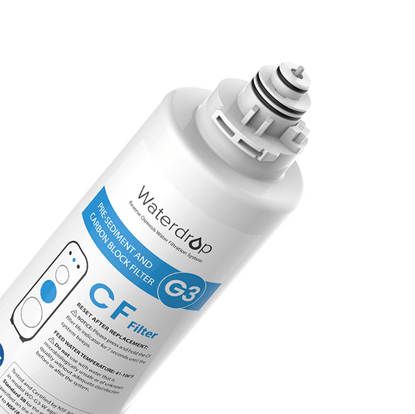Waterdrop Reverse Osmosis System CF Replacement Water Filter Cartridge  B-WD-G3-N1CF - The Home Depot