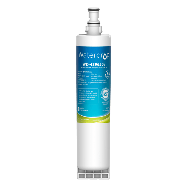 2-Pack Replacement for for KitchenAid KSCS25FKSS02 Refrigerator Water  Filter - Compatible with with KitchenAid 4396508, 4396509, 4396510 Fridge  Water