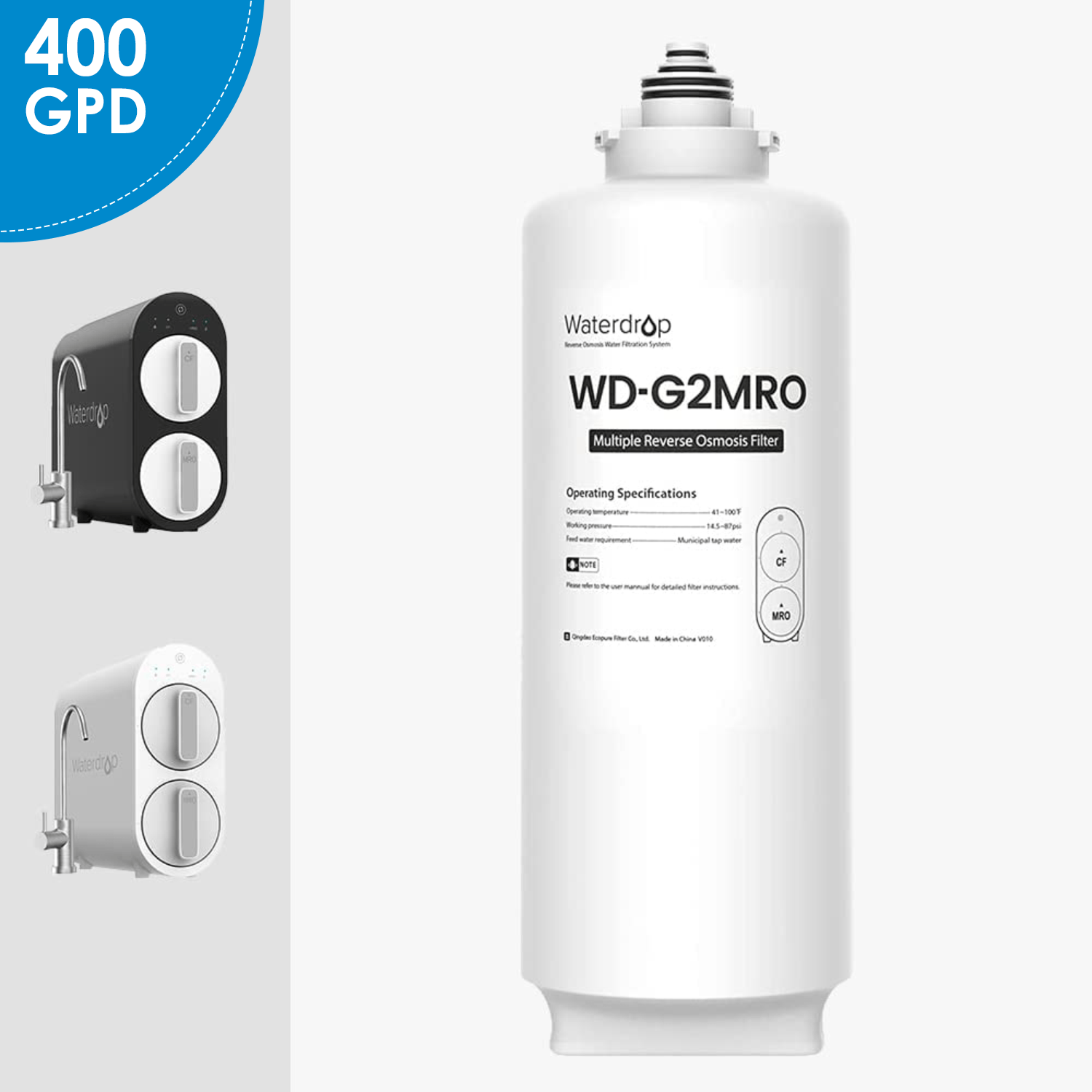 N1MRO filter for waterdrop WD-N1 ro water filtration system