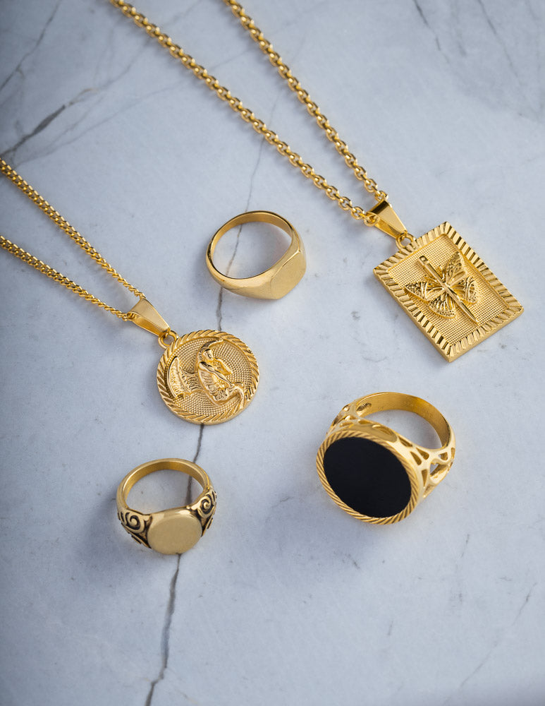 18k Gold Plated Jewellery Pieces By Statement Collective
