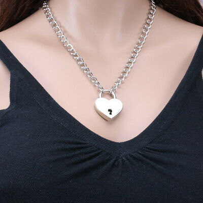 heart lock pendant