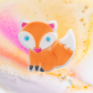 Bath Bomb with Rainbow Burst of Color - Fox - Bear Hollow Kids