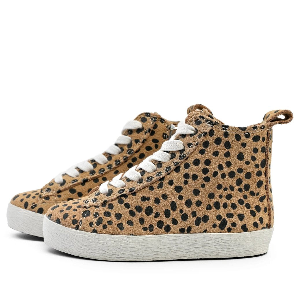 cheetah high top sneakers