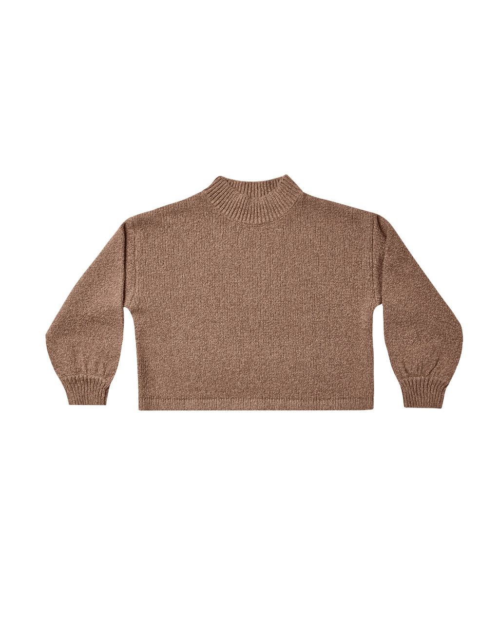 Knit Sweater || Heathered Mocha