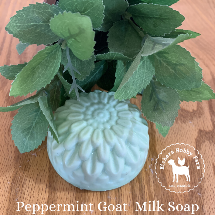Peppermint Pumice Goat Milk Soap - Stone City Farm