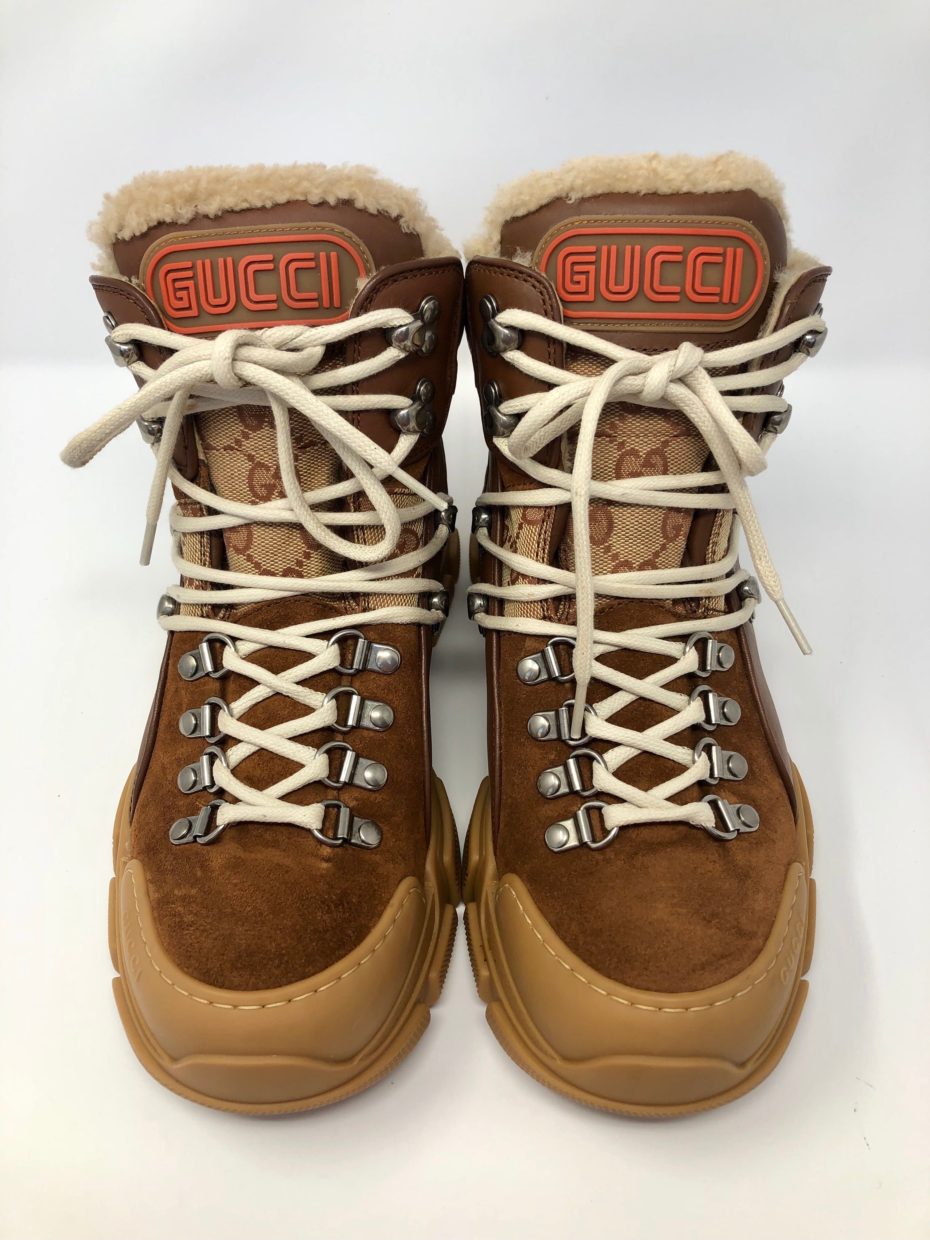 gucci hiking boots women's